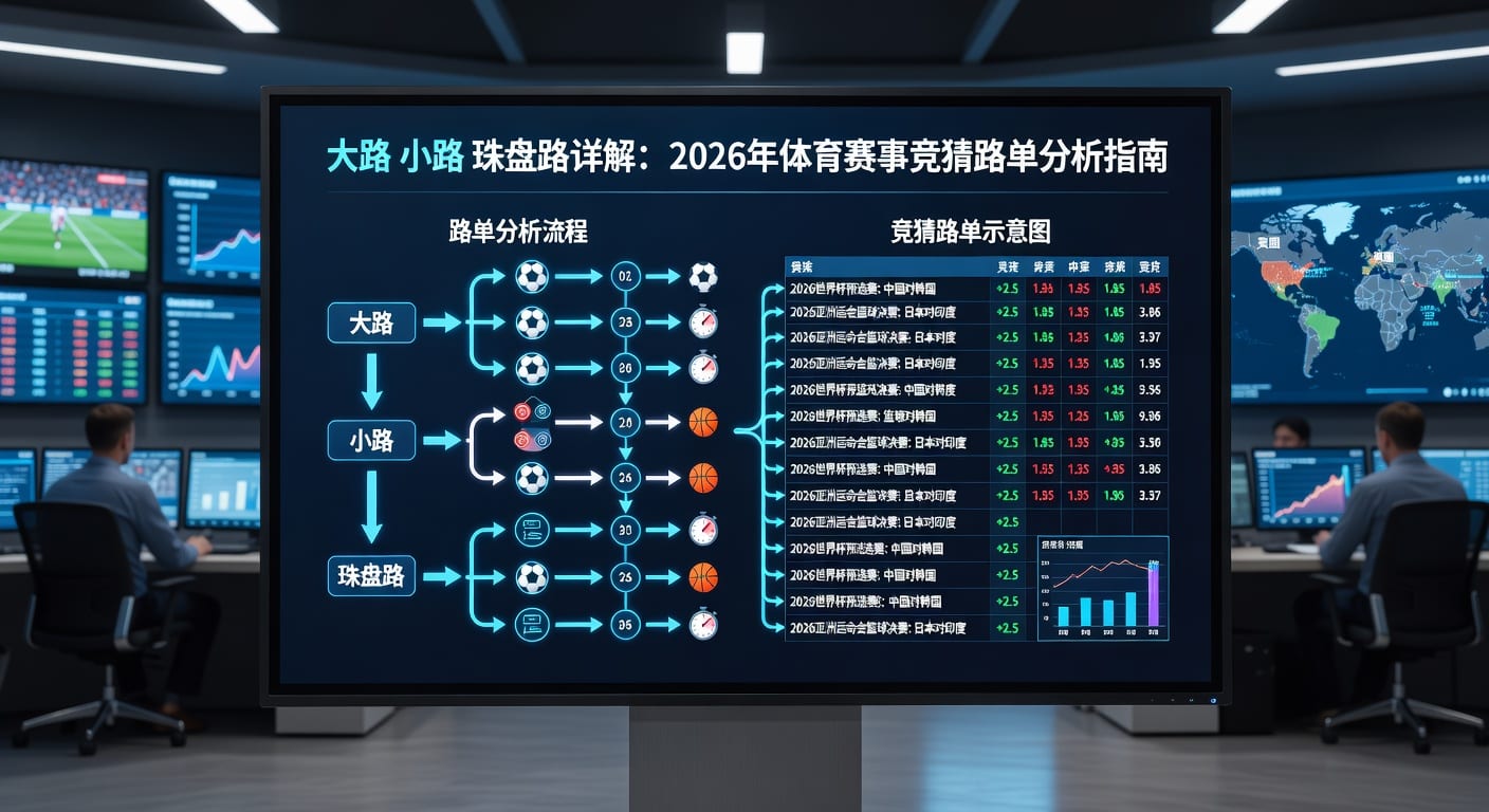 大路 小路 珠盘路盘口思路与临场判断