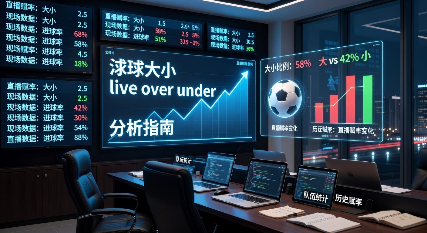 滚球大小 live over under 实时判断与进球节奏分析
