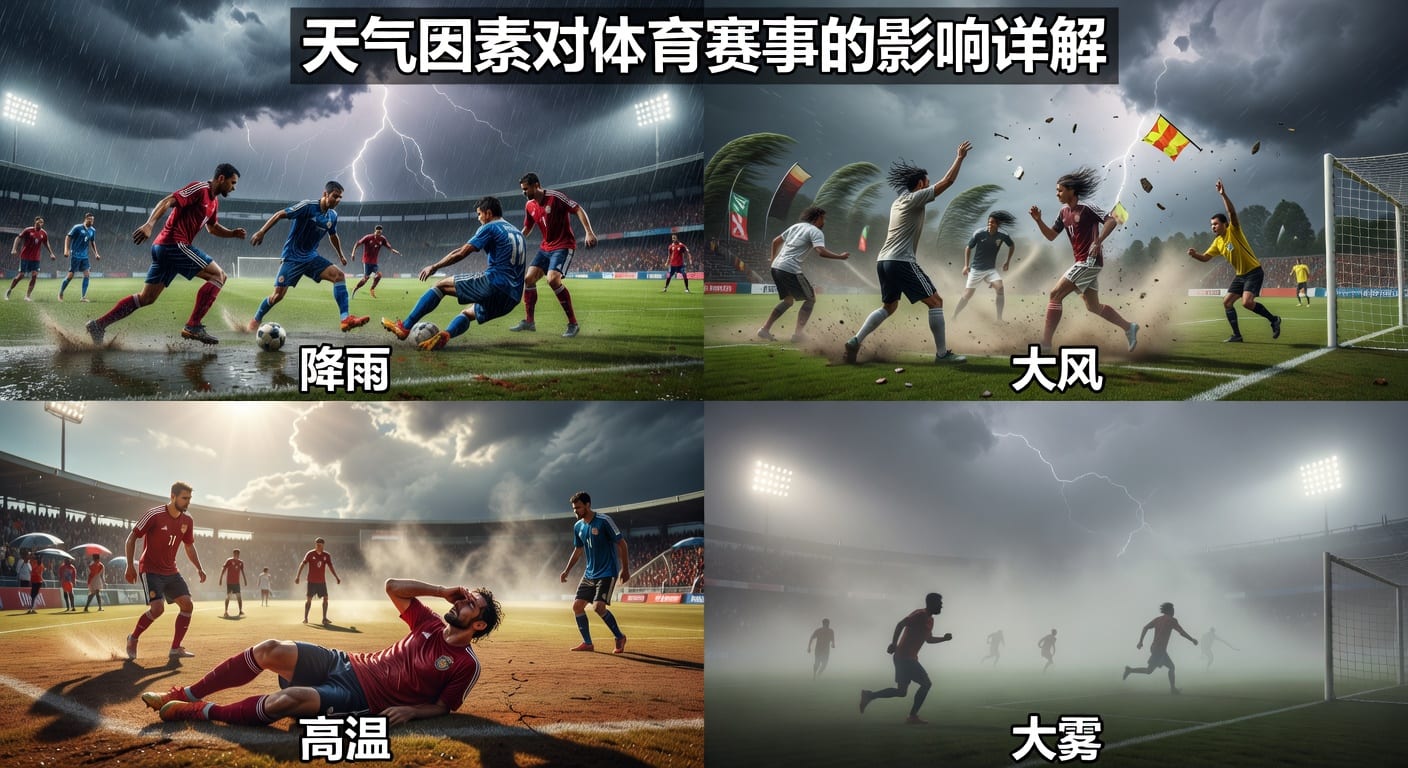 天气因素 weather factors：赛前判断与滚球影响