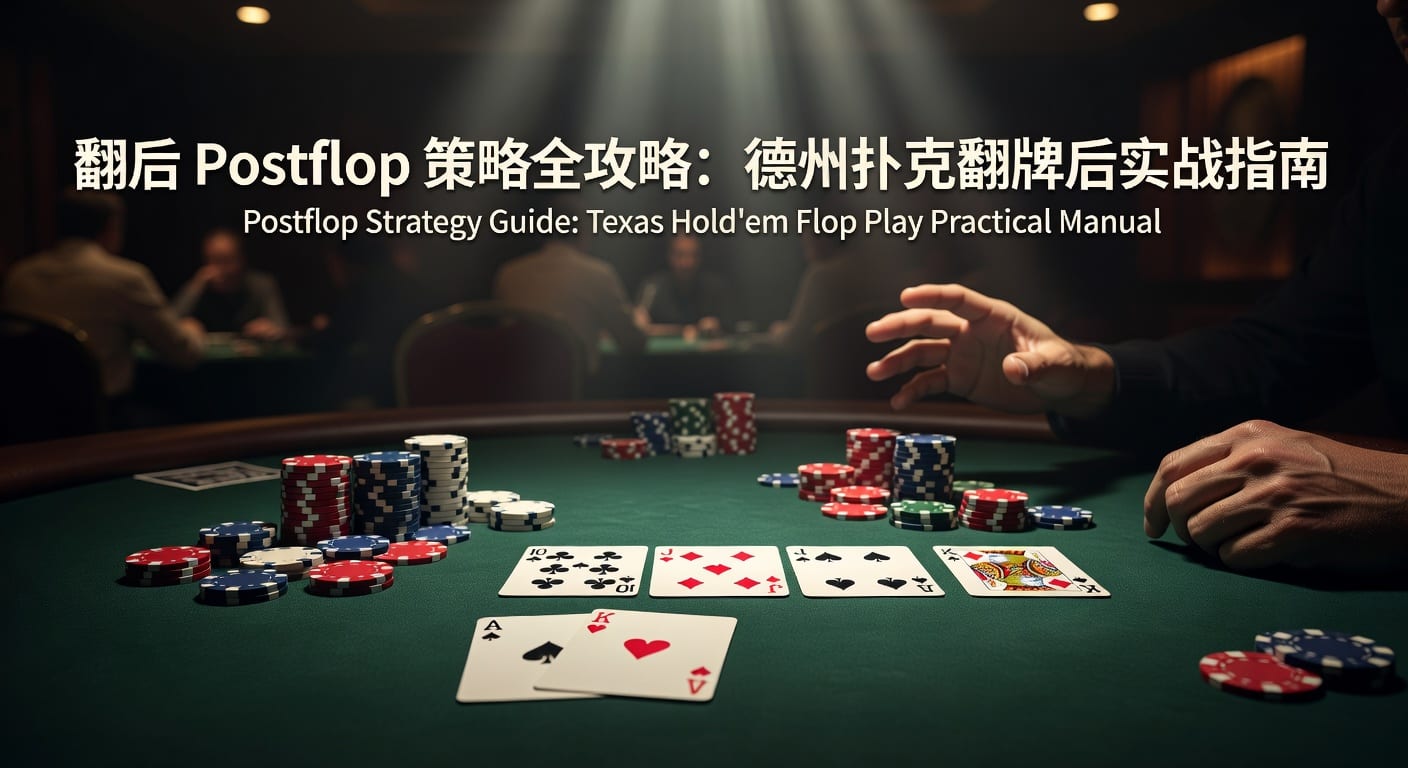 翻后 postflop 实战解析：范围、下注与读牌