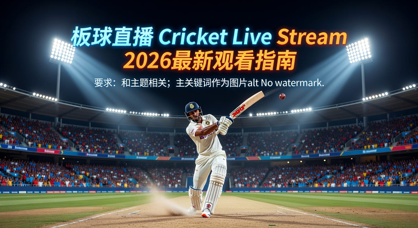 板球直播 Cricket Live Stream 观看指南与赛程判断
