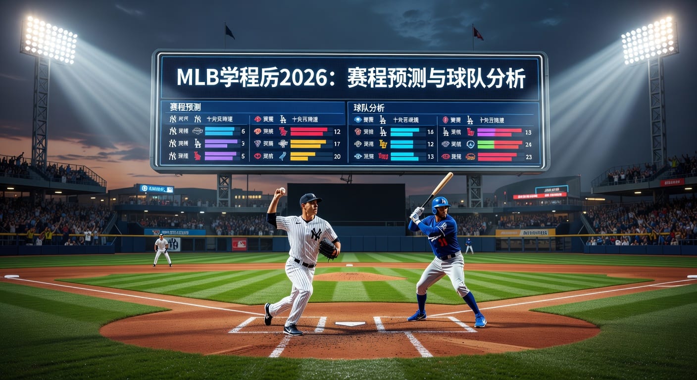 MLB季后赛全景解析：赛程看点与观赛逻辑